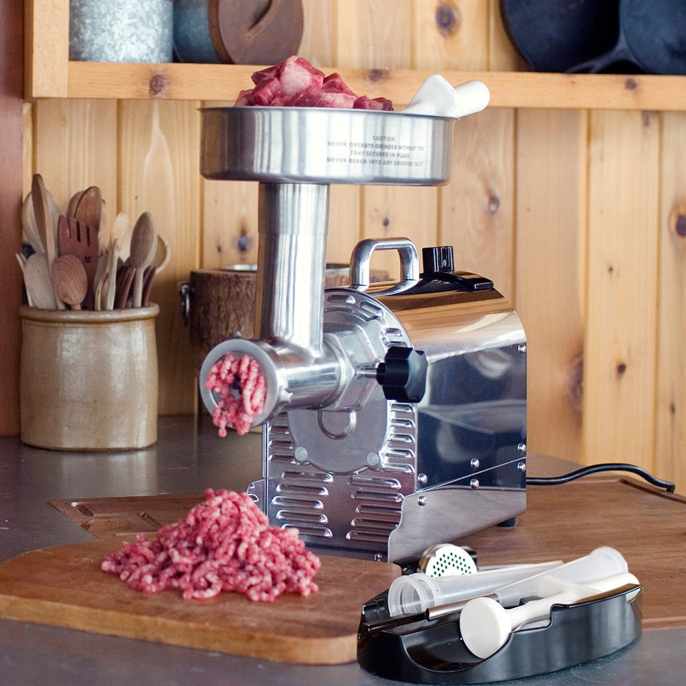 WESTON PRO SERIES™ #8 ELECTRIC MEAT GRINDER (¾ HP)