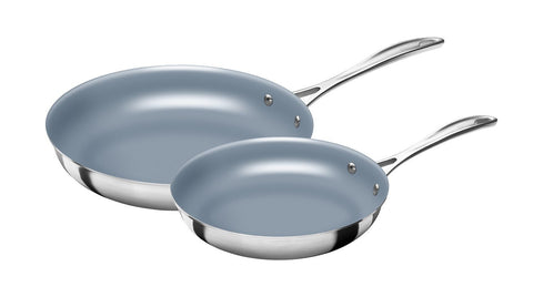 ZWILLING Spirit 8 10 2 Piece Stainless Steel Ceramic Nonstick Fry Pan Set (Free Shipping)