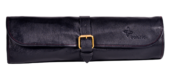 boldric-one-buckle-leather-knife-bag-black-free-shipping