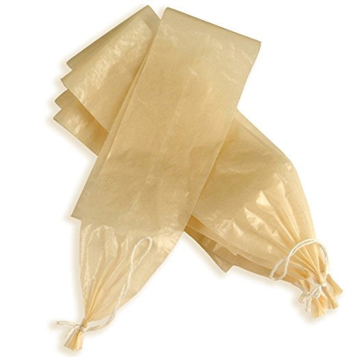 2 1/2" X 20" Clear Fibrous Casings - 10 Count