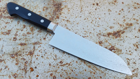 Tsunehisa Knives 45 Layer Damascus 165mm Santoku