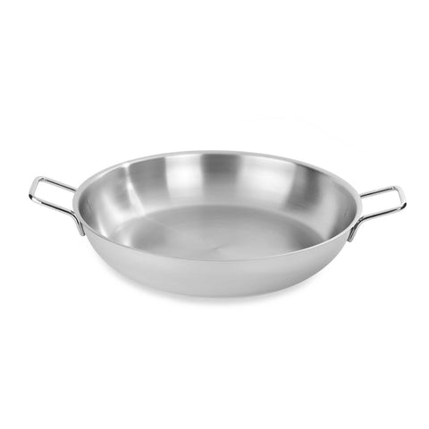Demeyere Resto 14.8-qt Stainless Steel Paella Pan