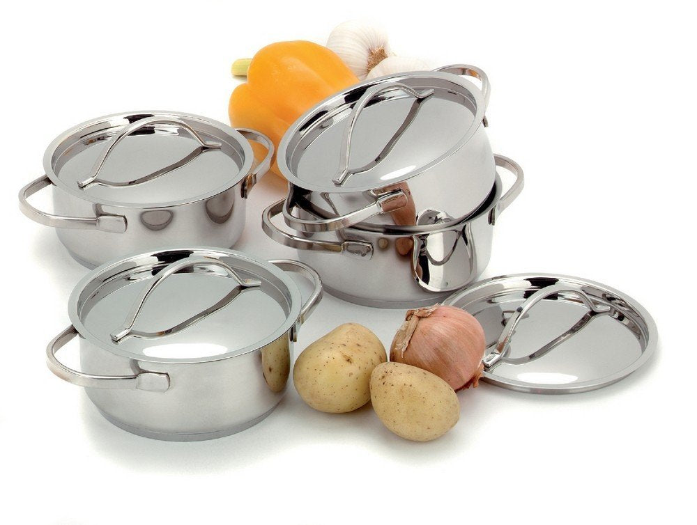 Demeyere Resto 4-pc Stainless Steel Mini Dutch Oven Set