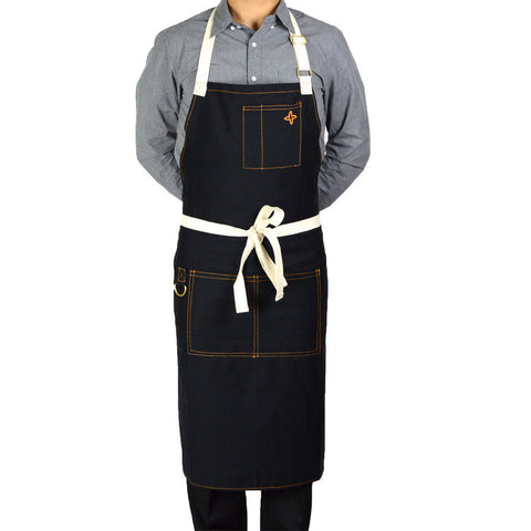 Boldric Black Apron