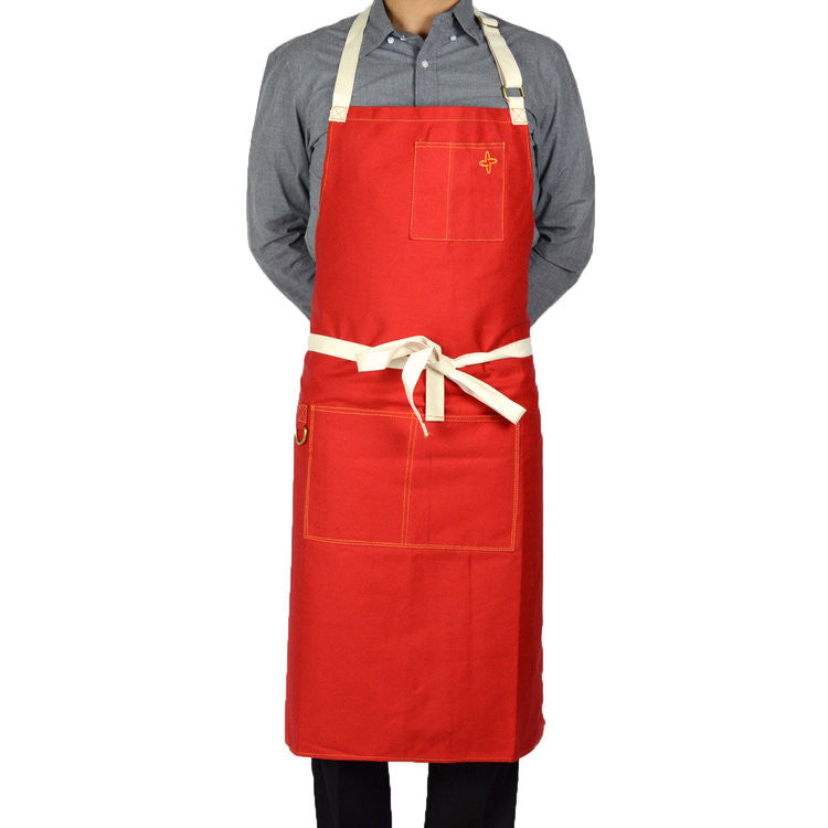 Boldric Red Apron (FREE SHIPPING)