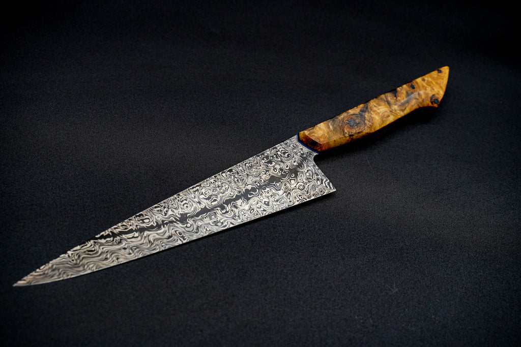 Alex Horn 225mm Laddered W's Gyuto