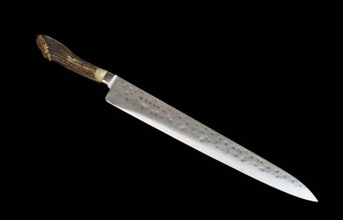 Fujiwara Teruyasu 360mm Sujihiki with Custom Handle