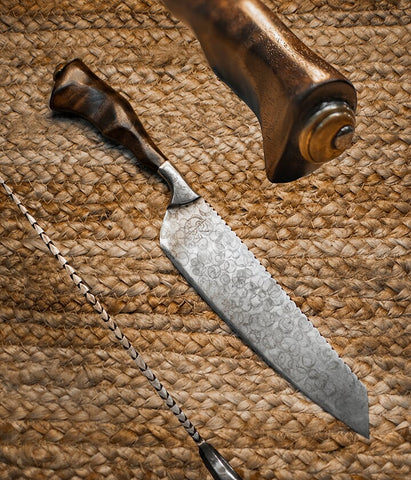 Gard Knives 8" K-Tip Gyuto Integral Chef's Knife (The Wasp)