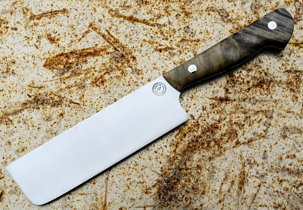 American Made Blade 6.25" AEB-L Stainless Nakiri Knife (This is a laser) *2nd