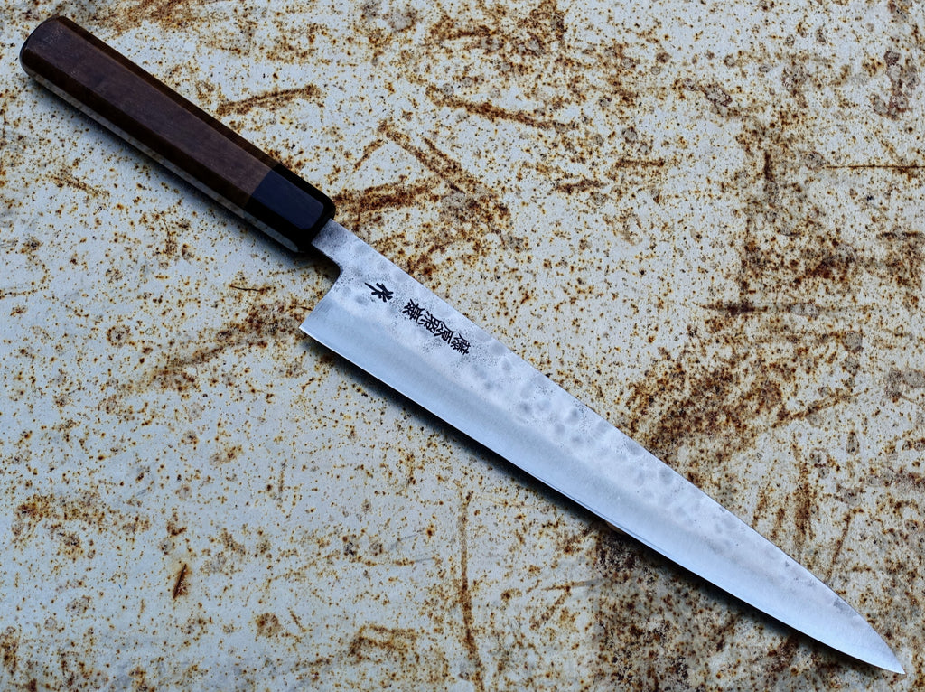 Fujiwara Teruyasu 240mm Sujihiki with Custom Handle