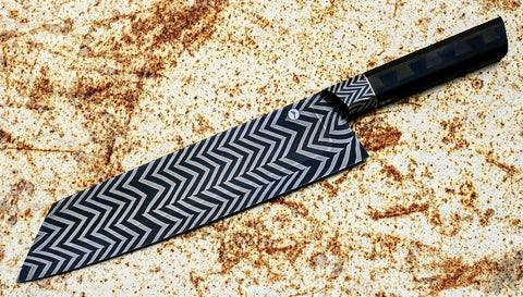 Salem Straub 240mm Herringbone Integral K-Tip Gyuto