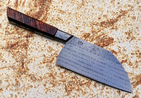 E.B Bladeworks Integral Serbian Cleaver 165mm