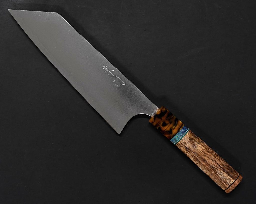 Shibata Kotetsu R2 180mm Bunka with Custom handle