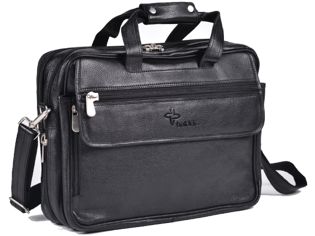 Boldric Extendable Leather Briefcase (Free Shipping)