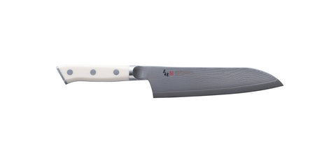 Mcusta Zanmai Classic Damascus Corian Handle Santoku 180mm
