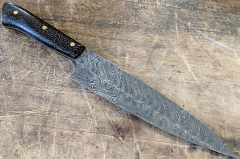 Fell Knives Double Twist Damascus 7" Gyuto