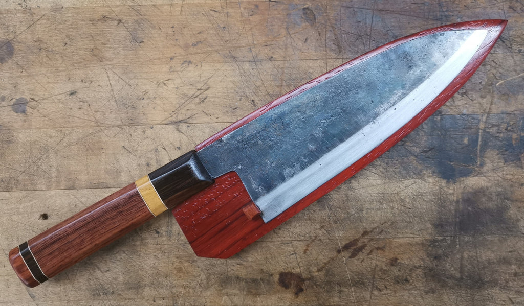 Dao Vua 190mm Deba with SAYA