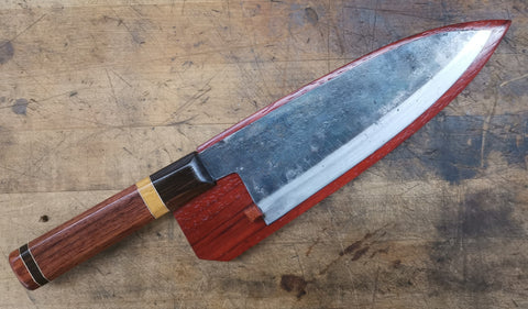 Dao Vua 190mm Deba with SAYA