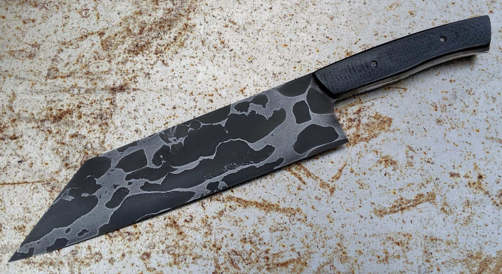 Halcyon Forge 210mm Canister Damascus Kiritsuke