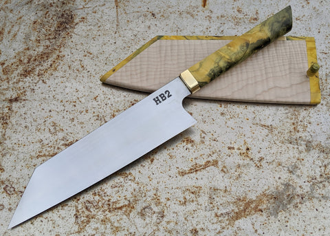 MAV Knives 195mm Kiritsuke with Saya (HB2)