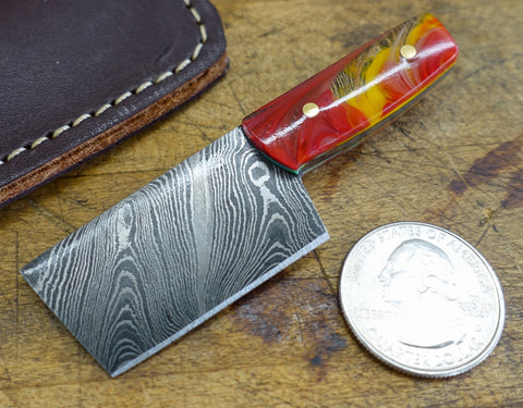 HK Knives Mini Cleaver with Sheath #10