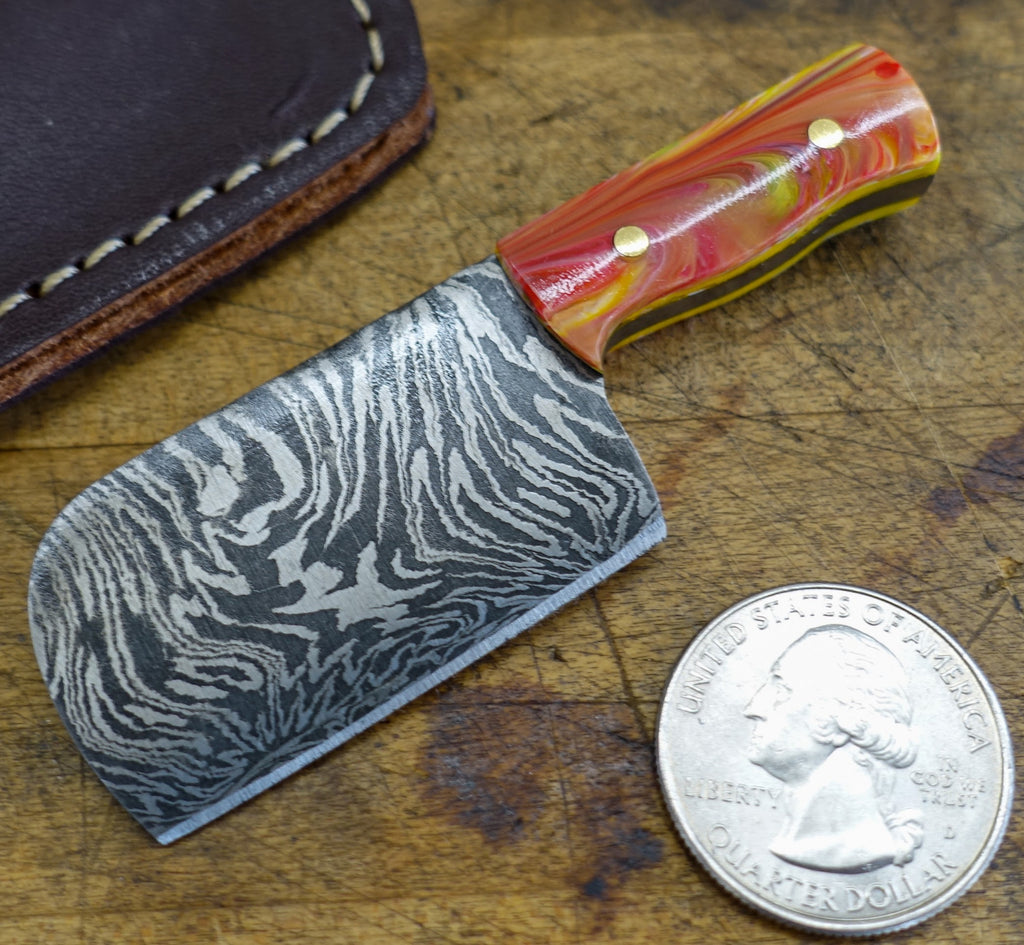 HK Knives Mini Cleaver with Sheath #5