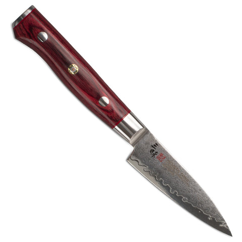 Zanmai Damascus Flame 3 1/2 inch Petty Utility Knife