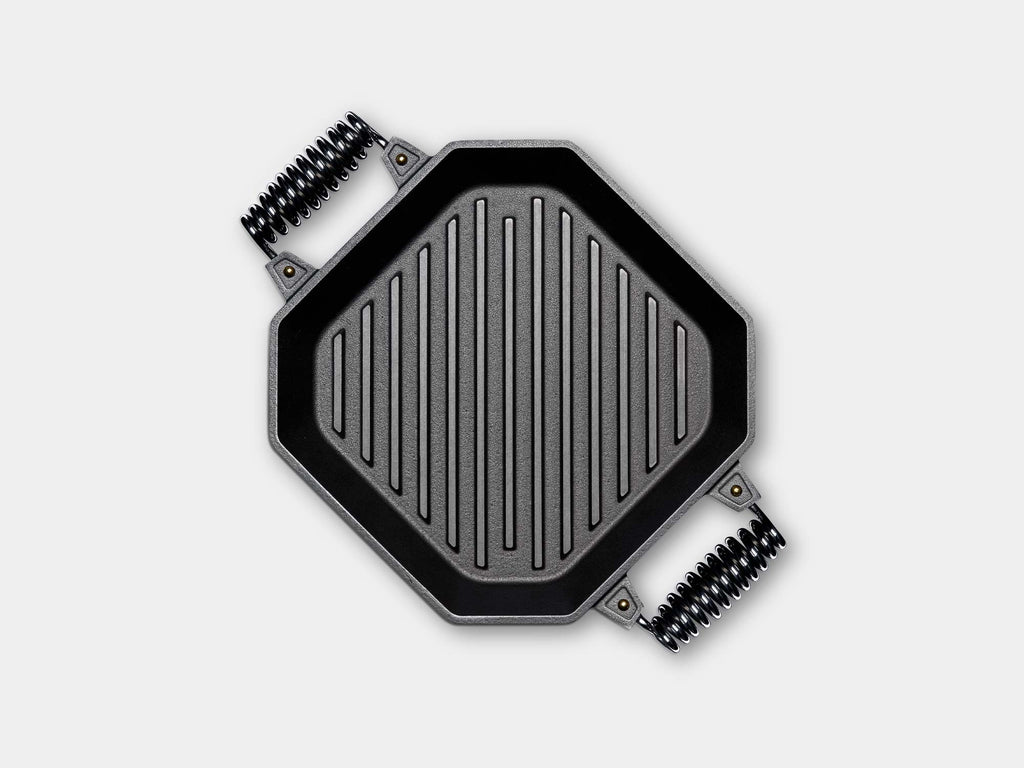 Finex Cast Iron Grill Pan - 12"