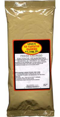 Legg's Fresh Chorizo Seasoning