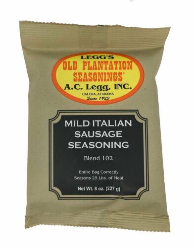 Legg's Mild Italian Sausage Seasoning