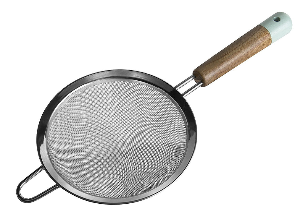 Jamie Oliver Fine Mesh Stainless Steel Kitchen Strainer Sieve for Baking