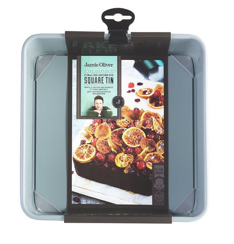 JAMIE OLIVER Square Cake Tin, 8 Inches