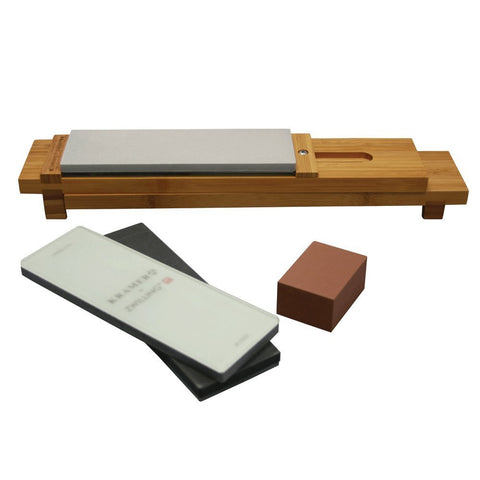 KRAMER by ZWILLING 6-pc Glass Water Stone Sharpening Set
