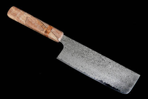 Hatsukokoro Ginyo Silver3 165mm Nakiri Custom