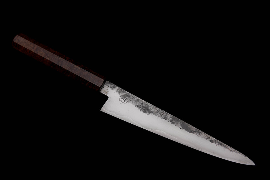 Hunter Valley Blades Blue #2 205mm Mini Sujihiki Knife by Mert Tansu