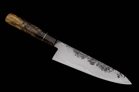 Hunter Valley Blades Blue #2 180mm Mini Gyuto Knife by Mert Tansu