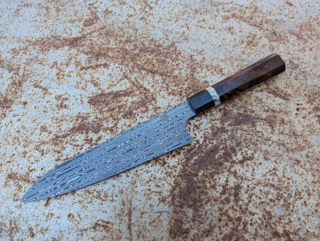 HHH Custom Knives 210mm Lateral Pattern Gyuto