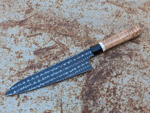 HHH Custom Knives 210mm Razor Wire Gyuto