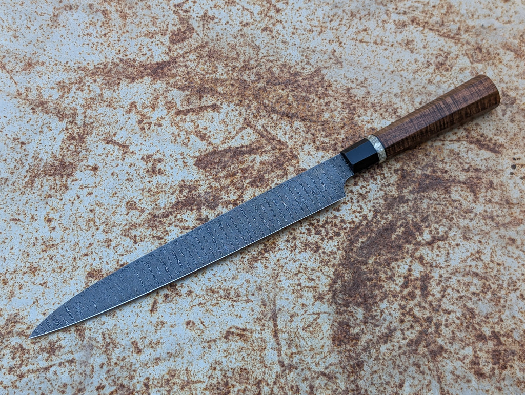 HHH Custom Knives 280mm Ladder Pattern Sujihiki