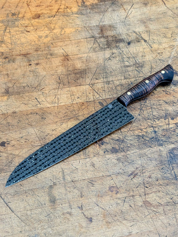 HHH Custom Knives 260mm Reptile Pattern Gyuto