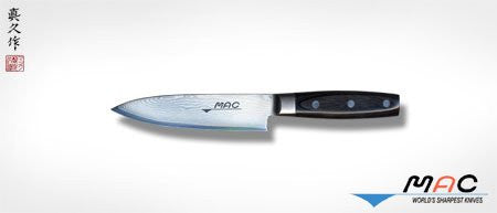 MAC DA BK-150 - DAMASCUS SERIES 6 UTILITY KNIFE (Free Shipping)