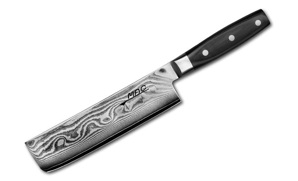 DA JU-180 -MAC DAMASCUS SERIES 7 JAPANESE VEGETABLE CLEAVER (Free Shipping)