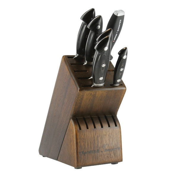 KRAMER by ZWILLING EUROLINE Damascus Collection 7-pc Knife Block Set