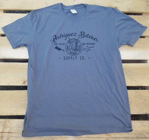 Rodriguez Butcher Supply T-Shirt - Gray