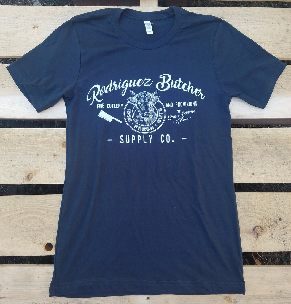 Rodriguez Butcher Supply T-Shirt - Vintage Black
