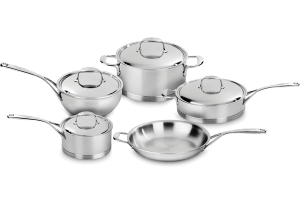 Demeyere Atlantis 9-pc Stainless Steel Cookware Set