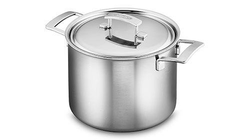 Demeyere Industry 5 Ply 8 Qt Stainless Steel Stock Pot Rodriguez Butcher Supply 9263