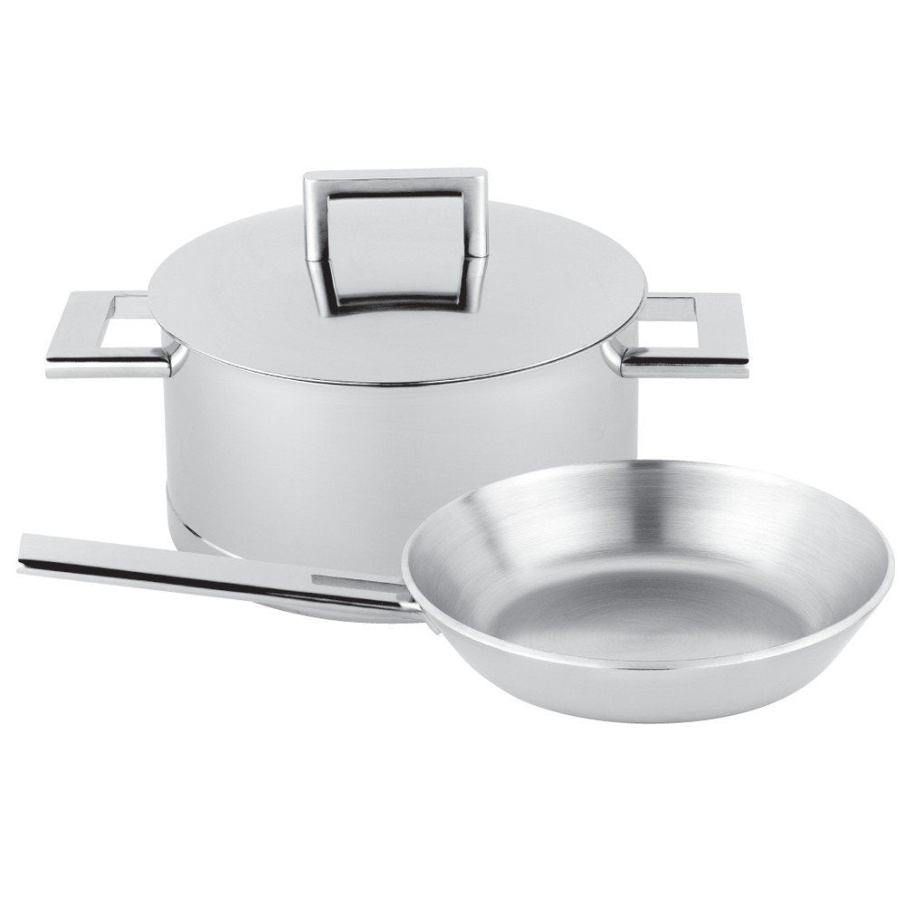 Demeyere John Pawson 3-pc Stainless Steel Cookware Set