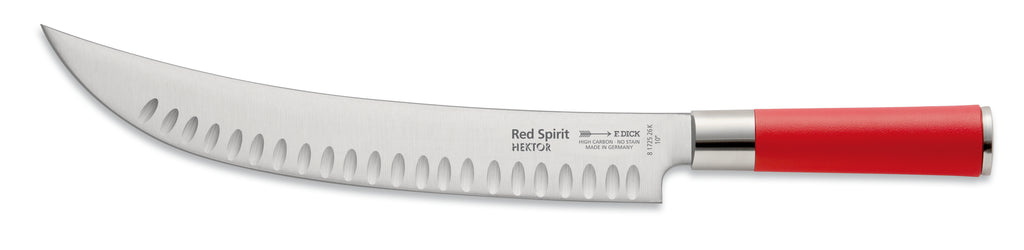 F. Dick RED SPIRIT 10" BUTCHER'S KNIFE HEKTOR