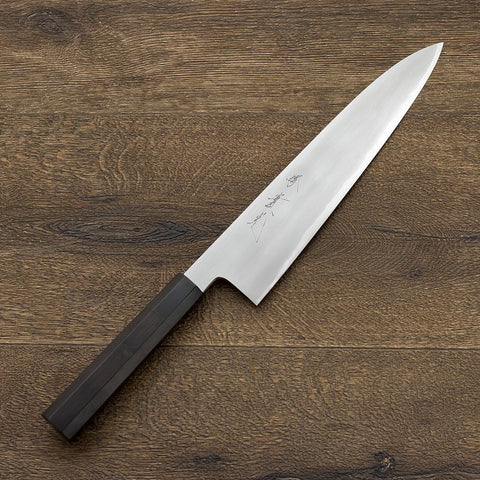 JIKKO Chef Blue1 carbon steel Gyuto Japanese knife